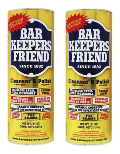 Cleanser & Polish 2p. 595g. C/u Bar Keepers Friend