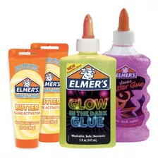 Kit Slime Butter Elmer's Para Crear Mantecoso Textura Suave