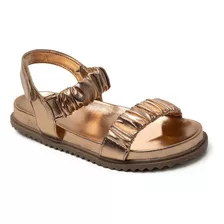 Birken Sandália Papete Rasteira Feminina Cobre