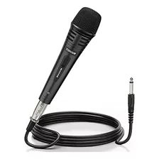Micrófono Dinamico P/karaoke Con Cable Xlr 16.4
