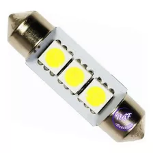 Lampara Tubular 3 Led Luces Smd 5050 39mm 12v