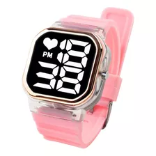 Reloj Led Pulsera Silicona Ajustable Diseños