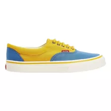 Tênis Redley Clássico Bicolor Amarelo/azul Confort Wrk-12