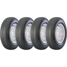 Kit De 4 Pneus Maggion Carro Falco F2 560/100 R15 4 Lonas