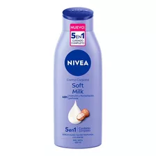 Crema Corporal Humectante Nivea Soft Milk Piel Seca 400 Ml