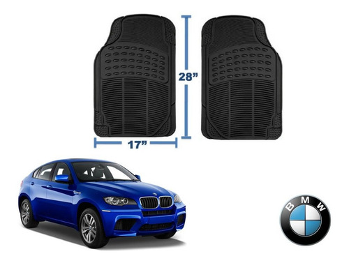 Kit Tapetes De Uso Rudo Bmw X6 2013 Rubber Black Original Foto 2