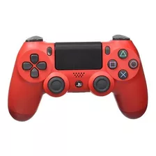 Controle Joystick Sem Fio Playstation Dualshock 4 Ps4 Vermelho