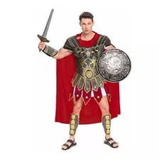 Disfraz Talla Estándar Para Hombre De Gladiador Medieval