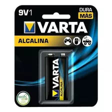 Batería Alcalina Varta 9v Contacto Electricidad 