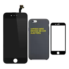 Tela Touch Display Compatível iPhone 6s + Capinha + Película