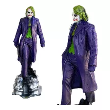 Boneco Coringa Estátua De Resina Joker 23cm