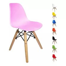 Cadeira Eames Eiffe Infantill Kids Decorativa Pé Palitos