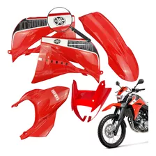 Kit De Carenagem Adesivado Yamaha Xt 660 R Vermelho 2014