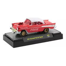 Coca Cola 1957 Chevrolet Bel Air Gasser M2 1:64 Ed.limitada