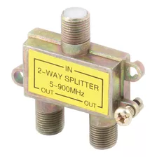 Divisor Splitter De 2 Salidas Fulgore Para Cable Coaxial