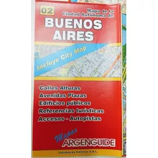 Mapa De La Ciudad Autónoma De Buenos Aires Incluye City Map