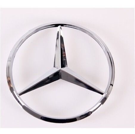 Emblema Mercedes Benz Trasero Maleta Estrella 9cm Foto 3