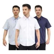 Kit 2 Camisas Social Masculina