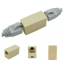 Unión De Red Lan Para Cable Utp Conector Rj45