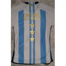 Camiseta De La Selección Argentina Campeones Del Mundo 2022