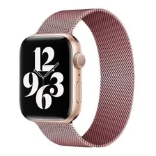 Pulseira Milanese Compatível Com Apple Watch Série 7 41/45mm