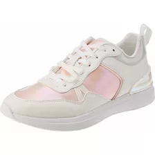 Tenis Marca Aldo Rosa Pastel Tornasol