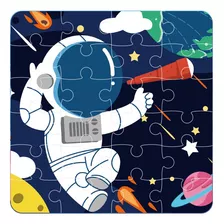 Rompecabezas Para Niños De Puzzle. Pack 24puzzles Astronauta