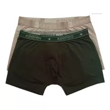 Kit Com 2 Cuecas Boxer 94% Algodão Gg (50/52)