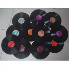 Kit 3 Discos De Vinil Para Decoração Artesanato 30 Cm 12 Pol