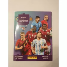 Álbum Road To World Cup Qatar 2022 Ed. Engl. Cold. Completo.