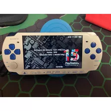 Psp Slim Azul Con Blanco