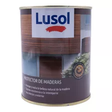 Lusol Impregnante Protector De Madera Satinado 1 L Prestigio