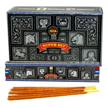 Incenso Satya Nag Champa Super Hit Masala 12 Caixas De 15gr