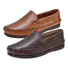 Drive Masculino 2 Pares De Couro Leve E Macio Barato Top