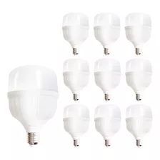 Kit 10 Lâmpadas Led 30w Bulbo 6500k Branco Frio 110v/220v