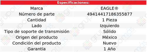 Soporte Trans Izq Eagle Mercury Montego V6 3.0l 05 A 07 Foto 4