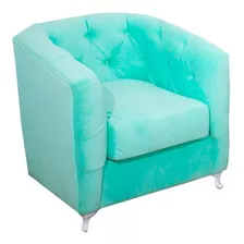 Sillon Luna Individual Capitone Estetica