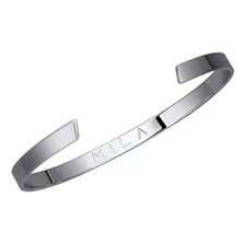 Pulsera De Puño Para Hombres Y Mujeres L Acero Inoxidable,