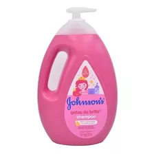 Shampoo Johnson's Baby Gotas De Brillo De Aceite De Argán En Dosificador De 1l Por 1 Unidad