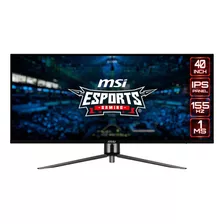 Monitor Gamer Ultrawide Msi 40 Mag401qr 1ms 155hz Ips Uwqhd