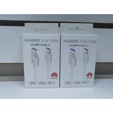 Cable Huawei Punta Morada Usb A Tipo C 5a Carga Rapida 