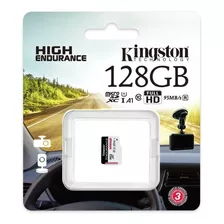 Memoria Micro Sd 128gb Kingston Endurance 95r/30w Sdce/128gb