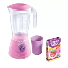 Brinquedo Cozinha Chef Kids Liquidificador Rosa Zucatoys