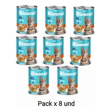 Paté Ricocat 330 Gr X 8 Und, Sabores Variados