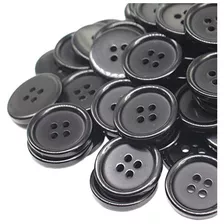 Botones De Negros De 40 Piezas De 1 1/5 Pulgadas (30 ...