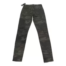 Pantalón Guess Dama Mid Rise Skinny Camouflaje