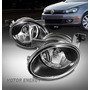 10-14 Vw Golf Jetta Mk6 Bumper Chrome Fog Lights Lamps+8 Nnc