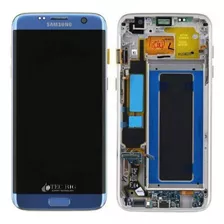 Tela Frontal Display Lcd Para S7 Edge G935 C/ Aro Original