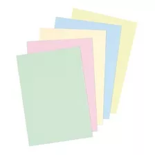 Mix Opalina Carta 4 Colores Papel Imprimible /200g 52 Hojas