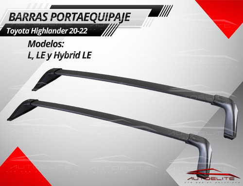 Barras Portaequipaje Highlander Le 2020 2021 2022... Torus Foto 2